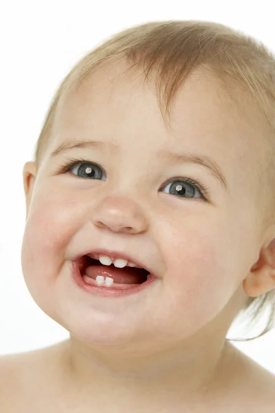 Baby Lächelt — Stockfoto