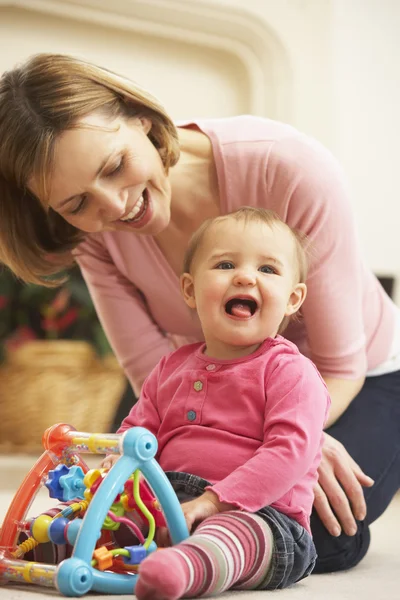 Mother And Daughter Playing — Stock Photo, Image