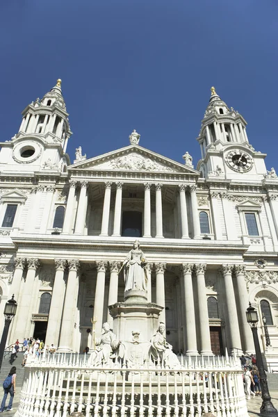 Собор Святого Павла, Лондон, Англия — стоковое фото