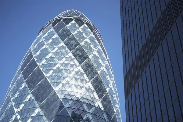 タワー ロンドン イギリス再スイスのガラス張りの外観 — ストック写真