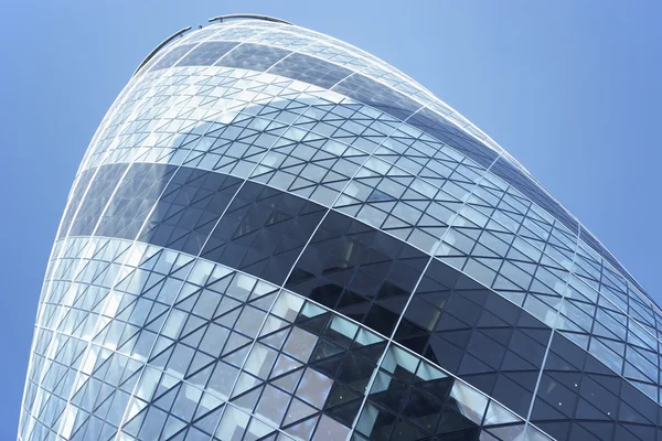 Glas Utsidan Swiss Tower London England — Stockfoto