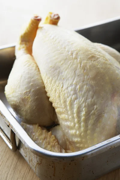Surowego Kurczaka Naczynia Gotowania — Zdjęcie stockowe