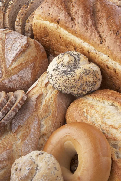Variety Different Breads — Stock Photo, Image