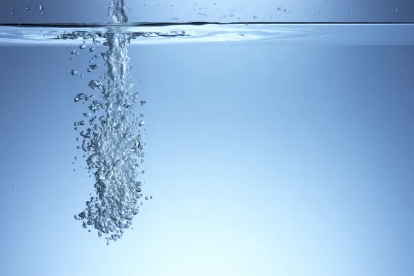 Bubblor Klart Vatten — Stockfoto