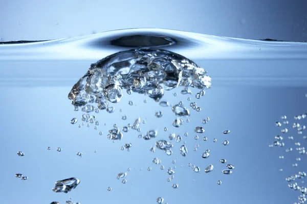 Пузыри Чистой Воде — стоковое фото