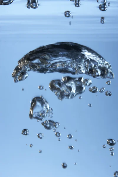Blasen Klaren Wasser — Stockfoto