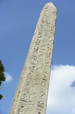 Low Angle View Of Cleopatra's Needle In London, England clipart