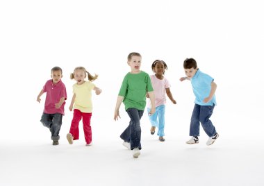 Group Of Young Children clipart