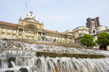 Birmingham Council House at Victoria Square. clipart