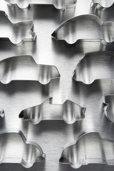 Car Shaped Cookie Cutters — Stock Photo, Image