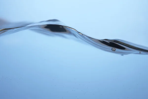 Water Rippling Against Glass — Zdjęcie stockowe