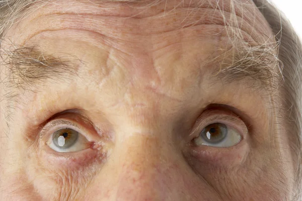 Close-up van senior man — Stockfoto