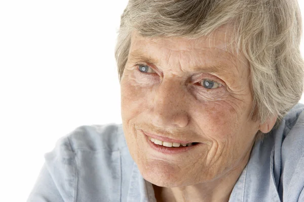 Portrait Senior Woman — Stock Photo, Image