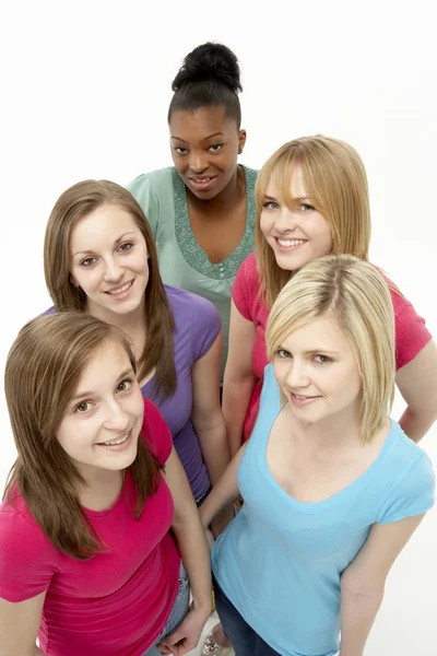 Groupe de copines adolescentes — Photo