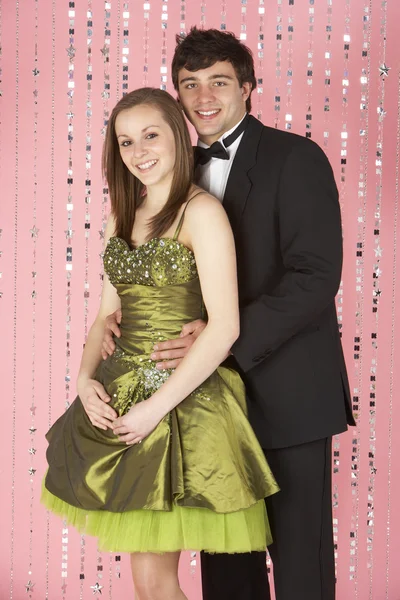 Young Couple Dressed For Party — Stock Photo, Image