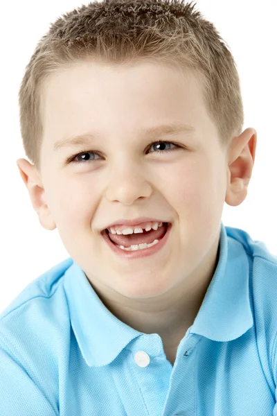 Gülümseyen Genç Çocuğun Portresi — Stok fotoğraf