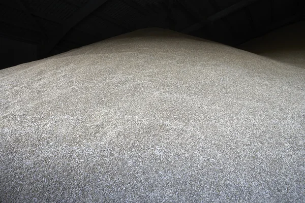 Armazenamento de grãos de fazenda — Fotografia de Stock