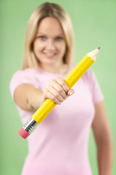 연필을 — 스톡 사진
