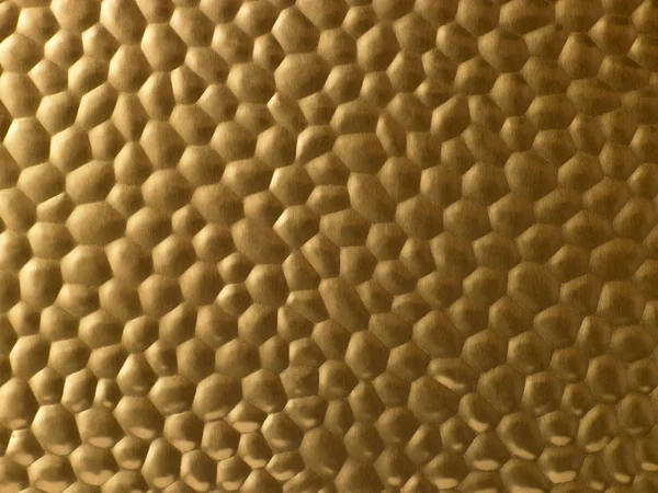 織り目加工の金の金属表面 — ストック写真