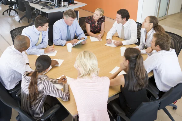 Stock Traders Meeting — Stock Photo, Image