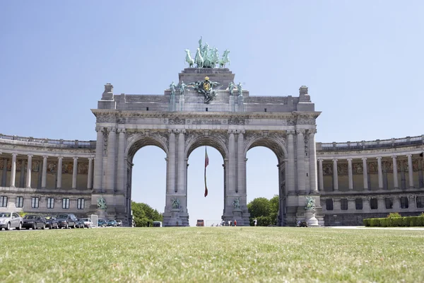 Trumphal Arch Brussels Belgium — Stock Photo, Image