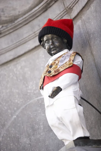 stock image Statue Of Mannekin Pis In Brussels