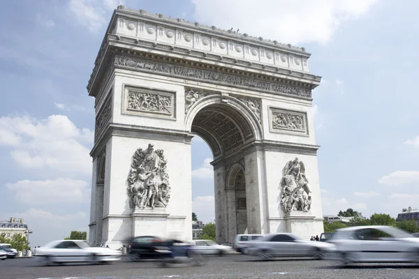 Arco Triunfo Paris França — Fotografia de Stock