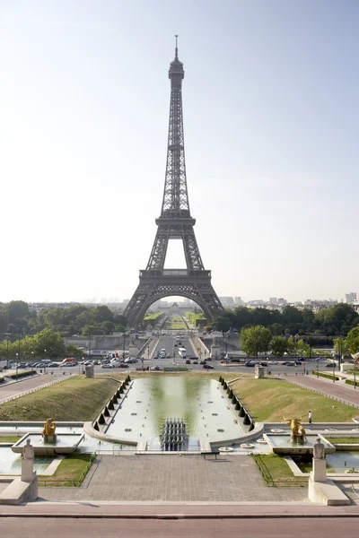 Eiffelova věž, Paříž, Francie — Stock fotografie