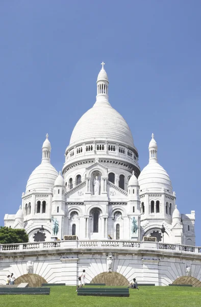 Francja Paryż Basilique Sacré Coeur — Zdjęcie stockowe