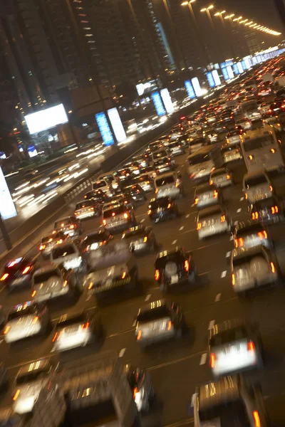 Dubai Congestion Night — Stock Photo, Image