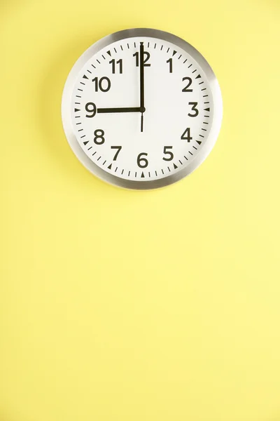 Nove Relógio — Fotografia de Stock