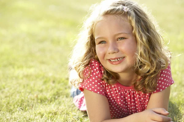 Portrait Young Girl Countryside — Stock Photo, Image