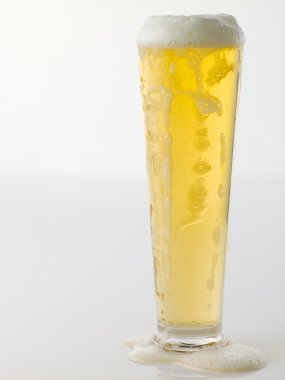 Glass Of Frothy Beer clipart