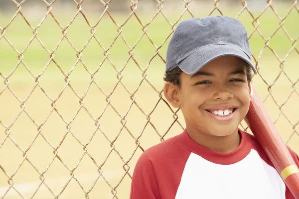 stock image Young Boy Playing Baseball