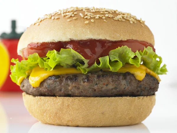 Смачний Beefburger — стокове фото
