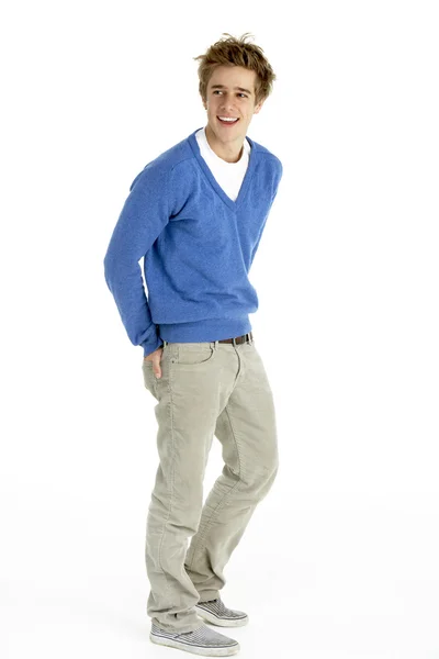 Full Length Portrait Of Young Man — Stock Photo, Image