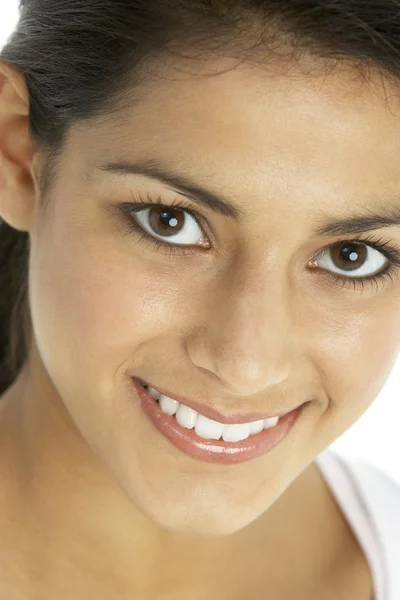Smiling Portrait Of Young Woman Stock Picture