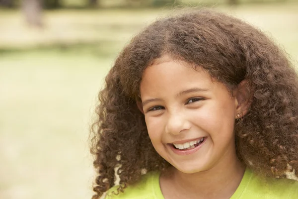 Portrait Of Happy Young Girl — Stock Photo, Image