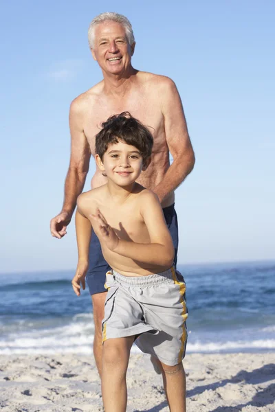 Grandfather and — Stock Photo, Image