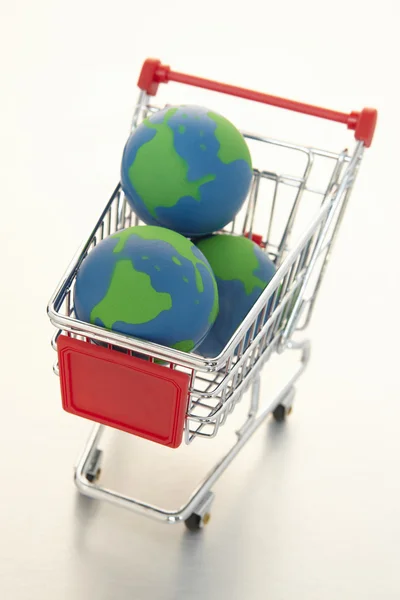 Globale e-commerce — Stockfoto