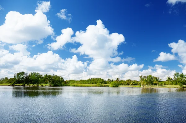 Lago na República Dominicana — Fotografia de Stock