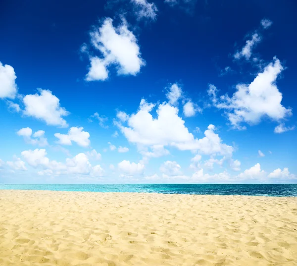 Zand en de Oceaan — Stockfoto