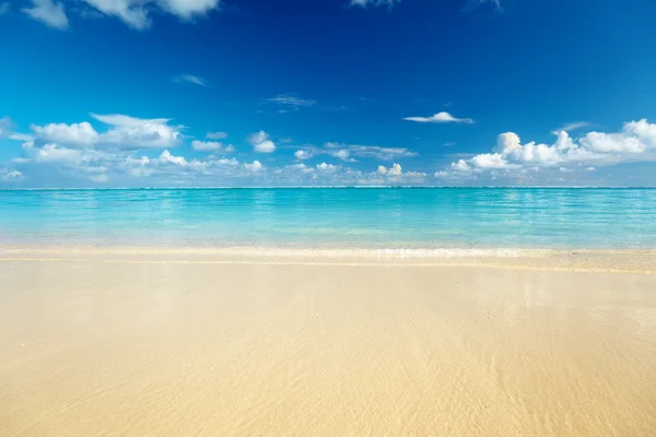 Areia de praia mar caribenho — Fotografia de Stock