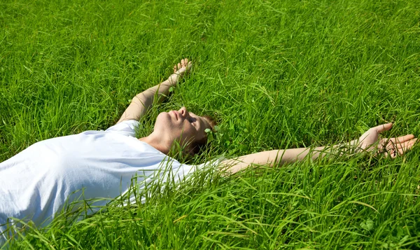 Gelukkig man — Stockfoto