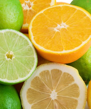 Citrus background clipart