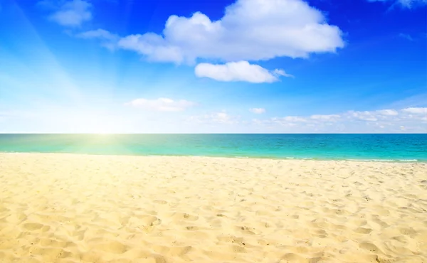 Песок Океан — стоковое фото