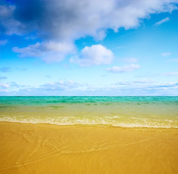 Пісок і океан — стокове фото