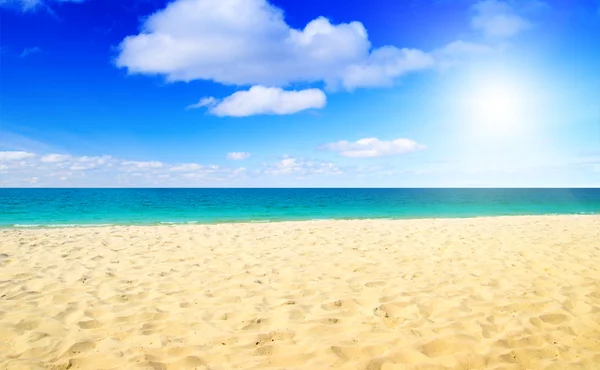 Песок Океан — стоковое фото
