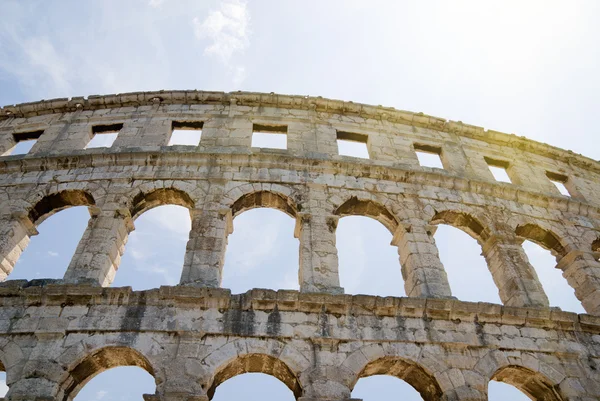 Anfiteater romano en Pula, Croacia — Foto de Stock