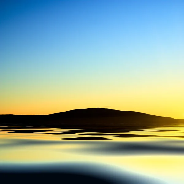 夕日と水 — ストック写真